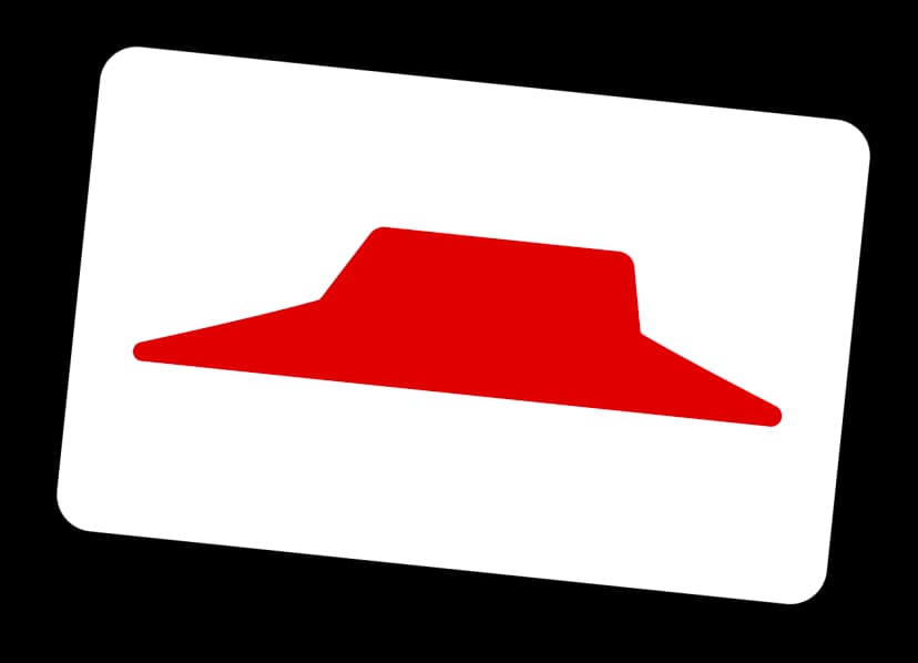 Stack of KFC gift cards